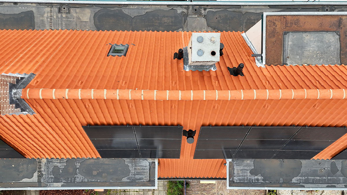 Amersfoort Oude Holle dakrenovatie closeup