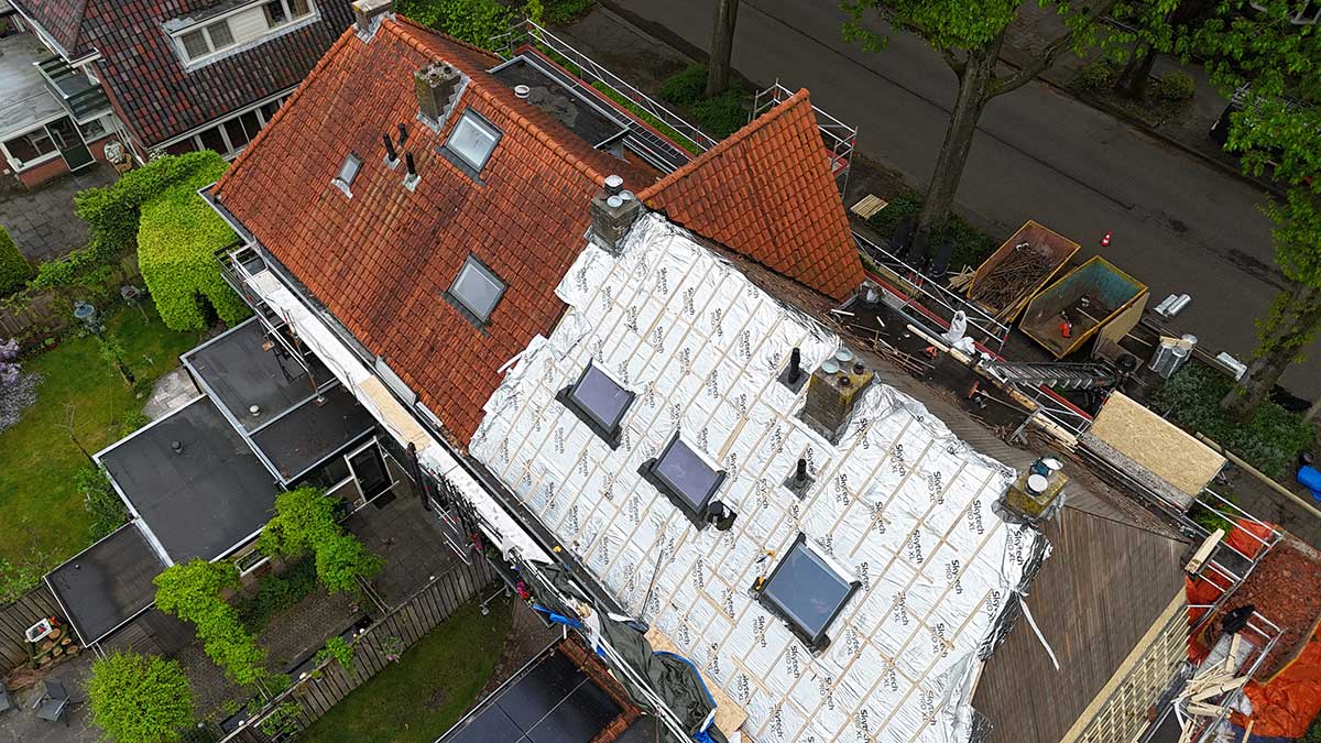 Before amersfoort dakpannen vewijderen